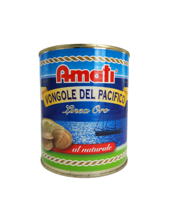Clams In Water Vongole Amati 12x800g