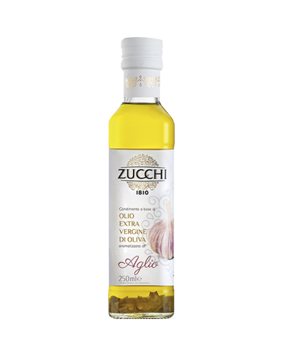 Garlic Infused Truffle Oil Olio Aromatizzato All' Aglio  Zucchi 250ml