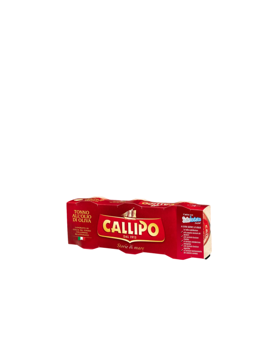 Tuna In Olive Oil Callipo 8x3x80g
