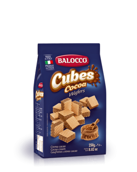 Wafers Cacao Balocco 12x250g