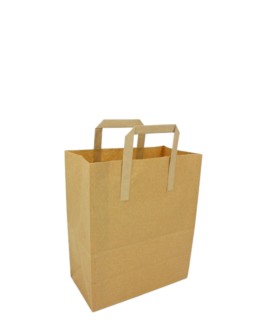 Brown Paper Carrier Bags 260 x390 x305mm 10" x125