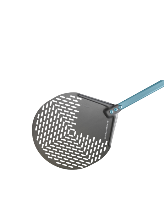 Perforated Stainless Steel Pizza Peel Evoluzione Range Gi Metal SPECIAL ORDER