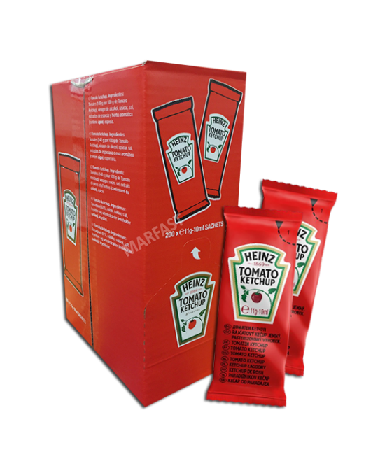 Tomato Ketchup Sachets Heinz 200x11g