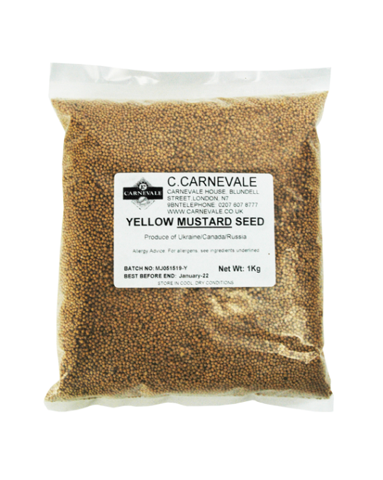Yellow Mustard Seeds 1kg