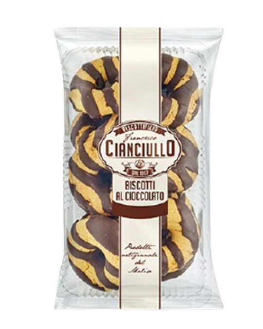Chocolate Biscuits Biscotti al Cioccolato Cianciullo 12x230gr