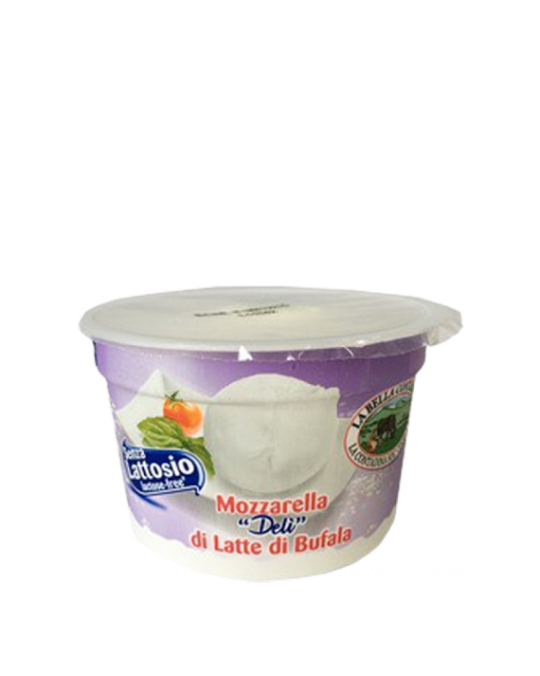 Lactose Free PDO Buffalo Mozzarella di Bufala Senza Lattosio Contadina 8x125gr