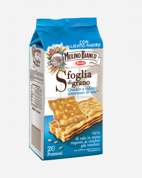 Unsalted Crackers Non Salati Mulino Bianco 9x500gr