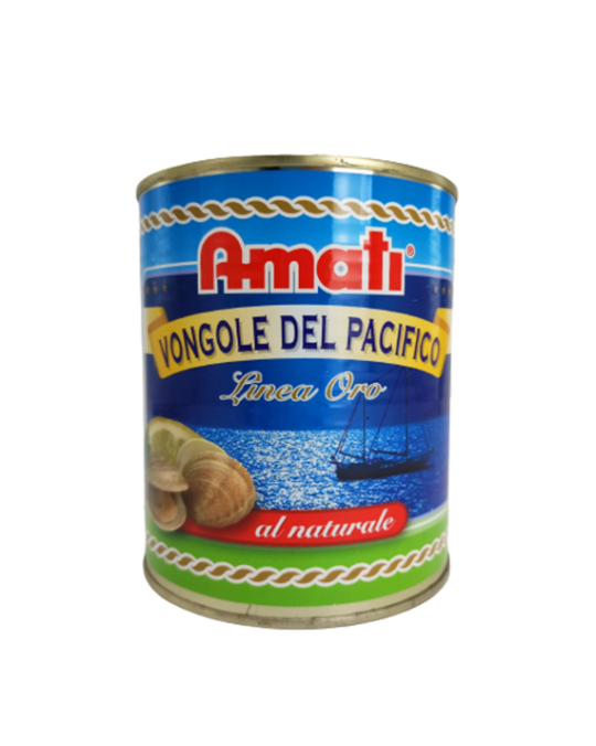 Clams In Water Vongole Amati 12x800g