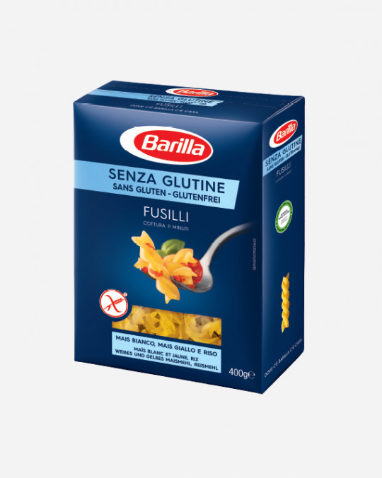 Gluten Free Fusilli Senza Glutine Barilla 14x400gr