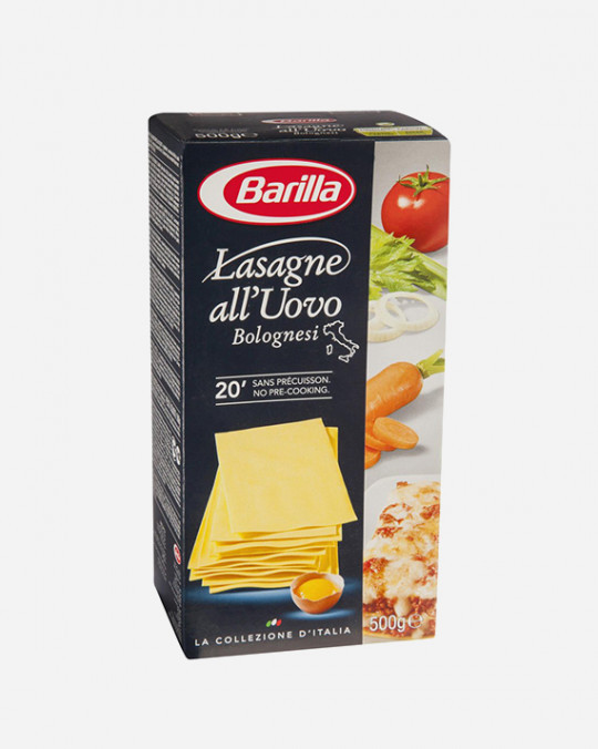 Egg Lasagne Uova Barilla 15x500gr