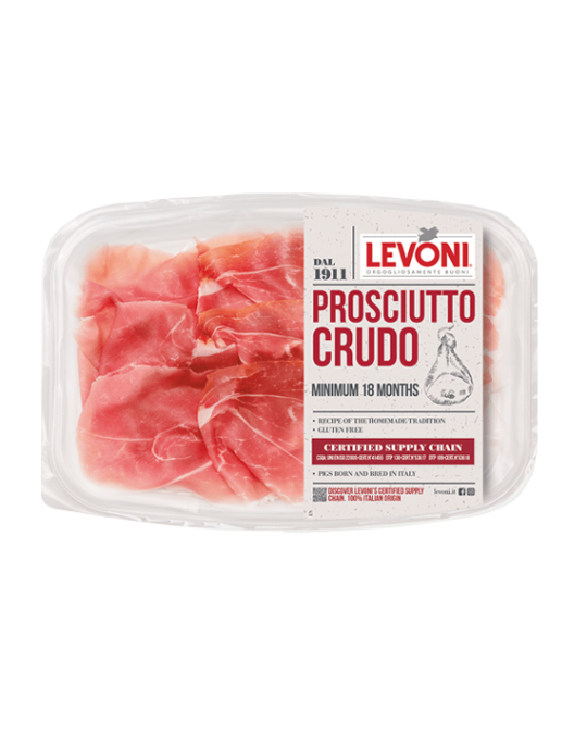 Prosciutto Crudo Sliced Levoni 10x70gr