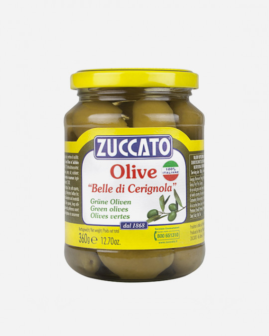 Cerignola Olives  Zuccato 6x360gr