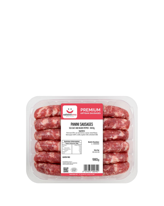 Panini Sausages Salsicciamo 14x70gr