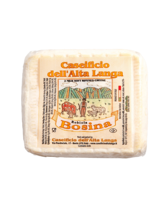 Robiola Bosina (Ewe/Cow cheese) Caseificio dell'Alta Langa 250g 