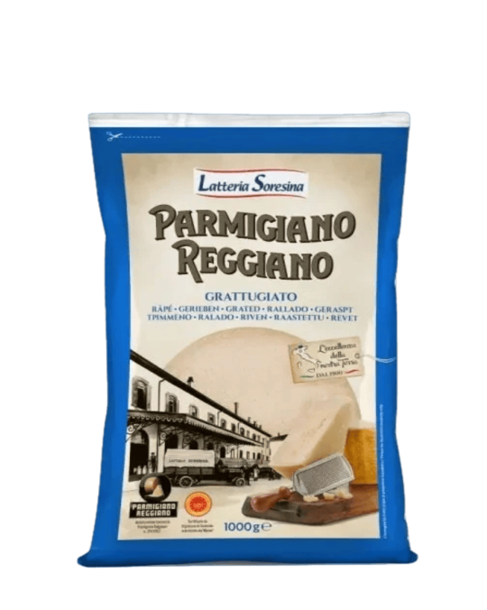 Grated Parmigiano Reggiano PDO Soresina 1kg 