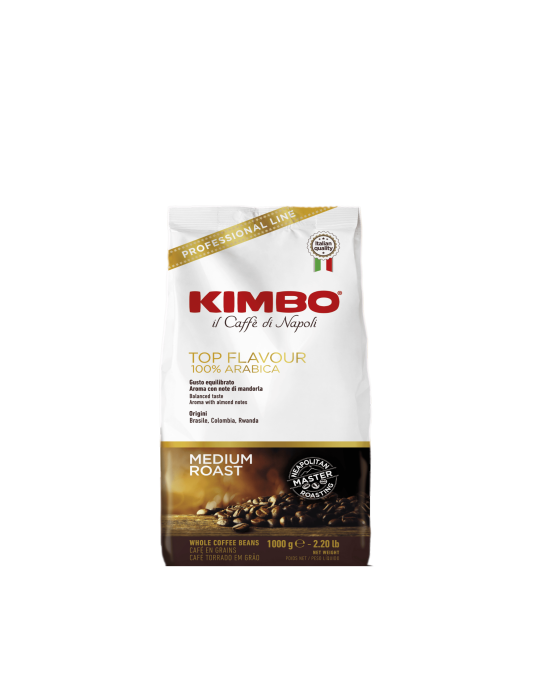 Coffee Beans 100% Arabica Kimbo 6x1kg