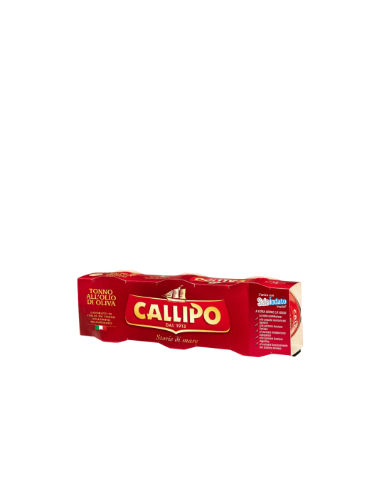 Tuna In Olive Oil Callipo 8x3x80g