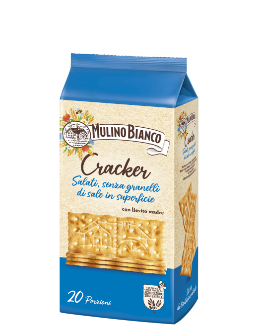 Unsalted Crackers Non Salati Mulino Bianco 9x500g
