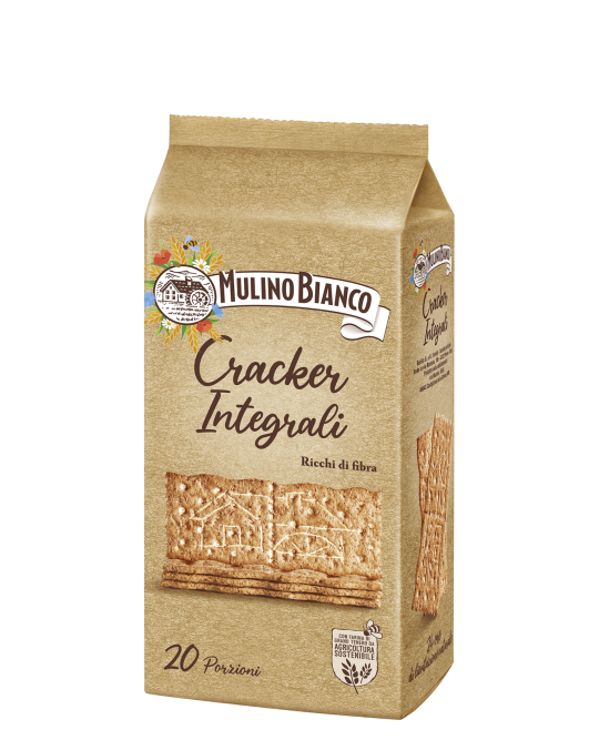 Wholemeal Crackers Integrali Mulino Bianco 9x500g