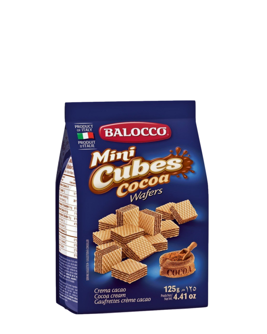 Mini Wafers Cacao Balocco 12x125g
